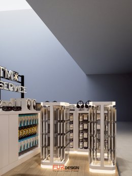 Design, manufacture, and installation: TM Service Shop / Central Rama IX, Bangkok